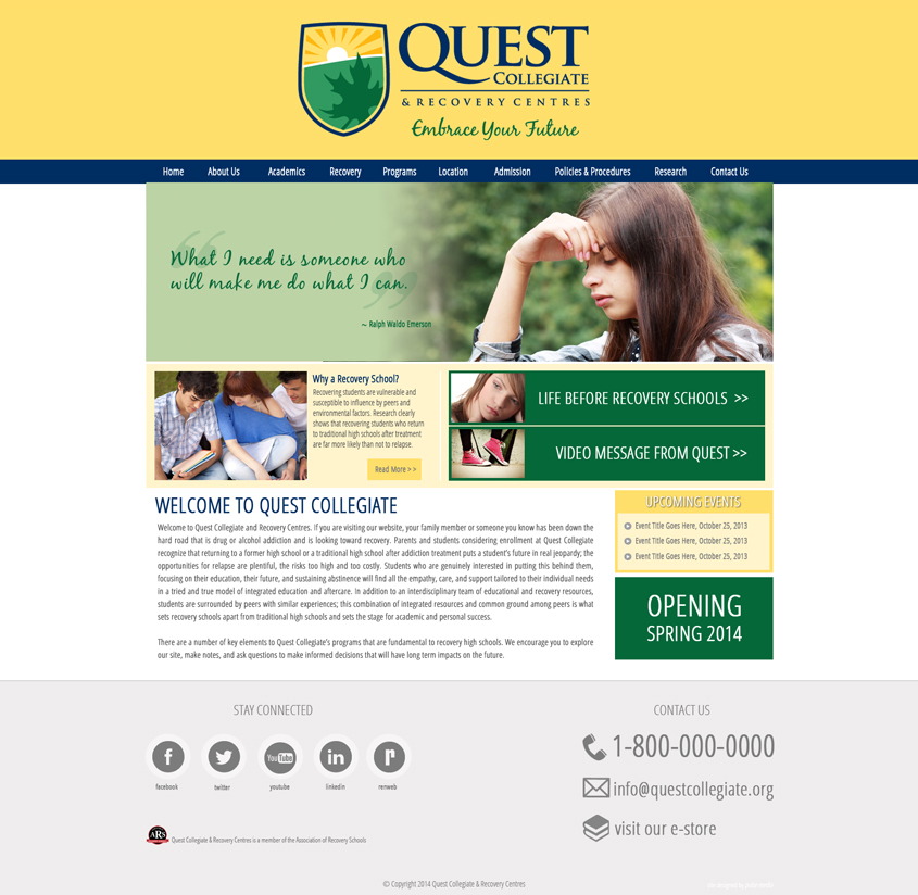Quest Collegiate & Recovery Centres